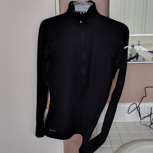Nike Pro Dri-Fit half zip training long sleeve